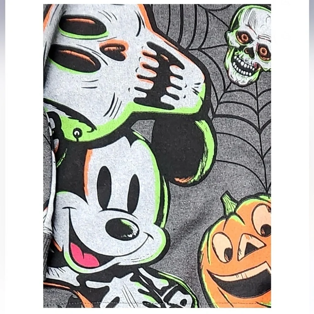 MICKEY MOUSE BOYS 2 PC SWEATSUIT - BLACK/ORANGE SIZE 18 MONTHS (NEW WITH TAGS)